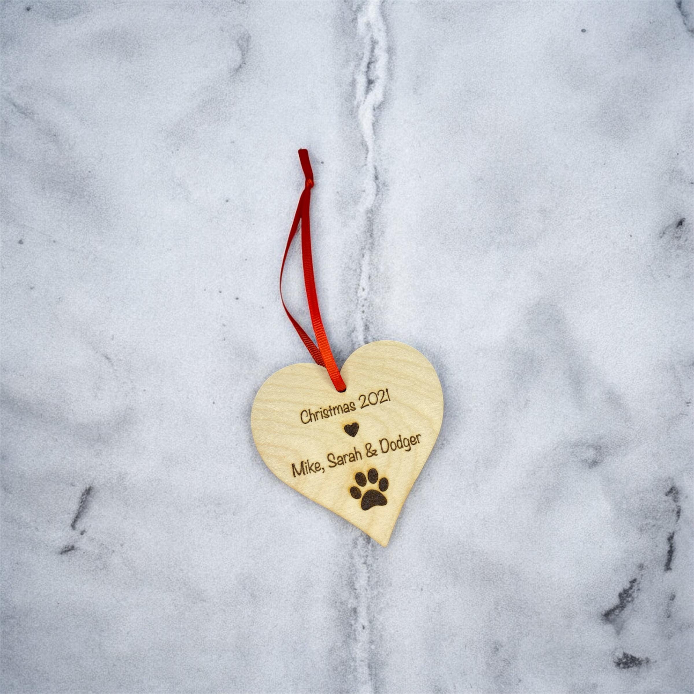 Personalised Christmas Tree Bauble Decoration