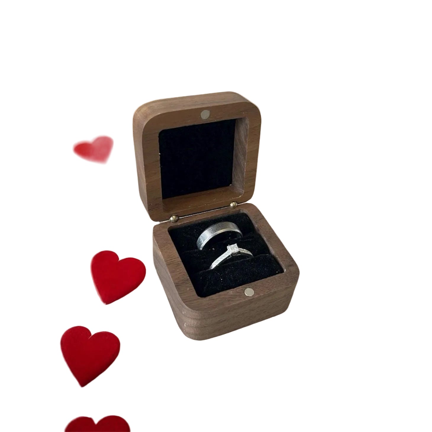 Personalised Wedding Ring Box