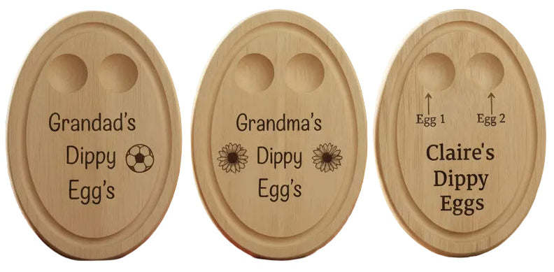 Personalised Dippy Egg Board