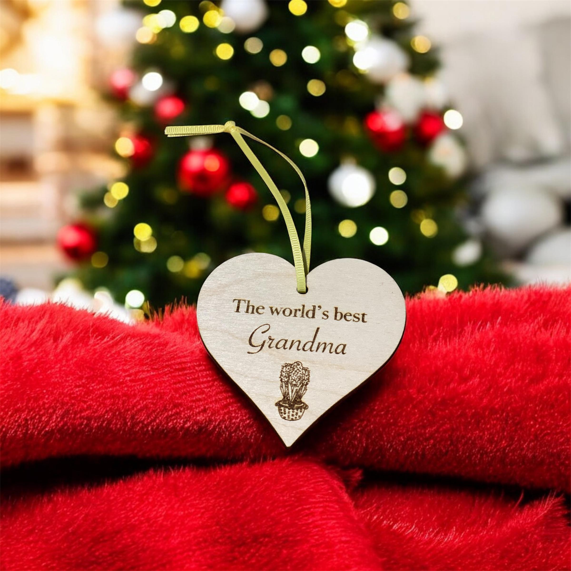 Personalised Christmas Tree Bauble Decoration