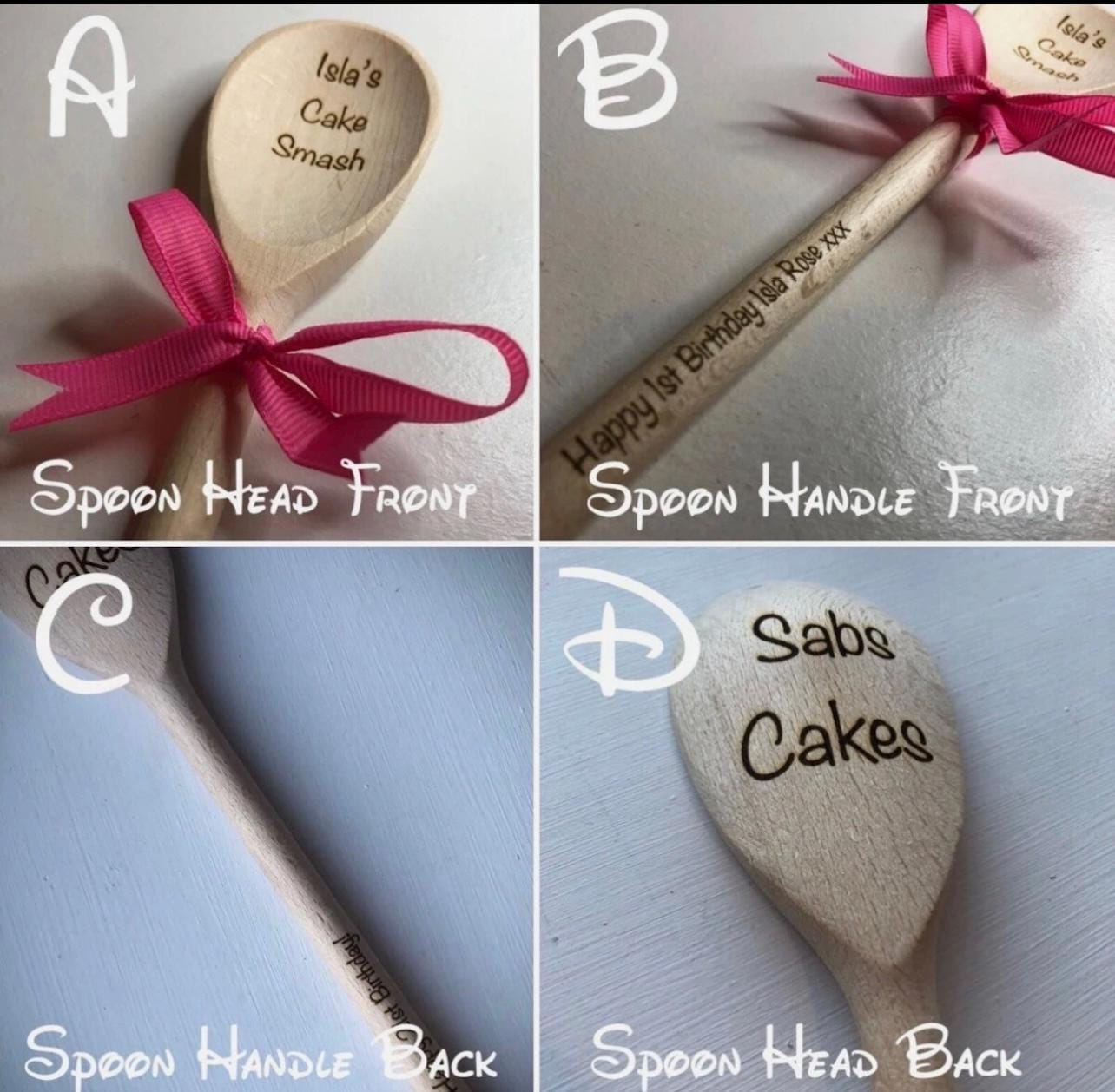 Personalised Wooden Spoon