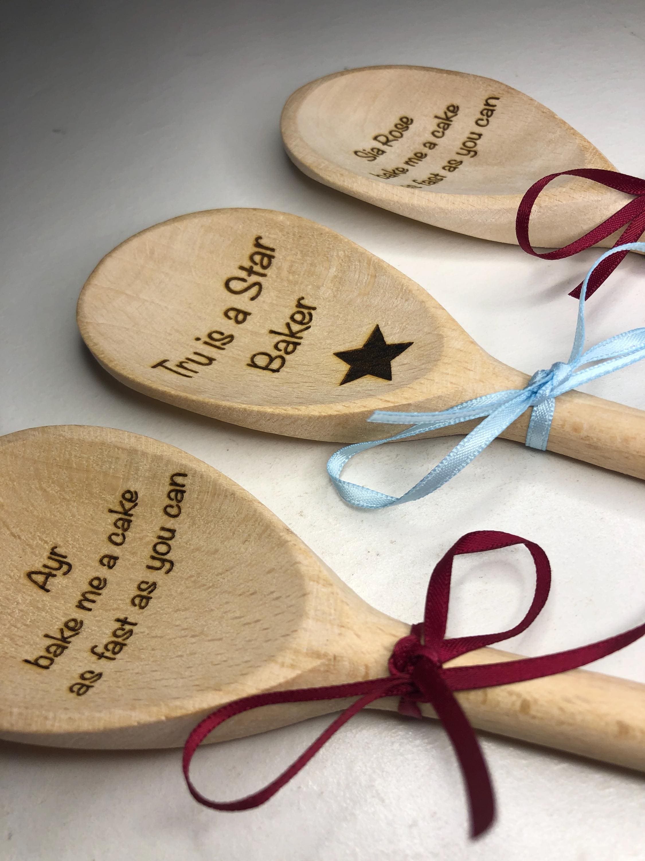 Personalised Wooden Spoon