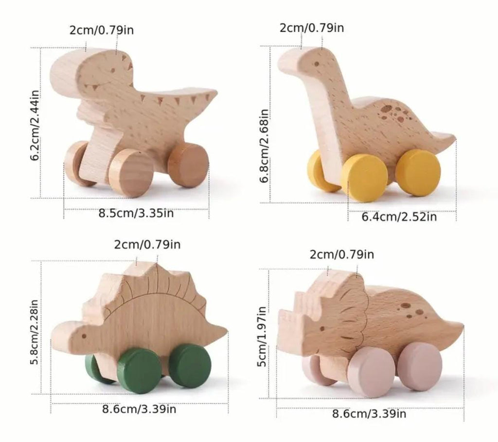 Personalised Wooden Dinosaur Toys