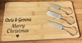 Personalised Cheese Board Knife set