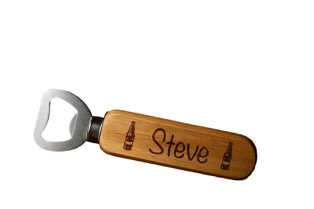Personalised Wooden Bottle Opener