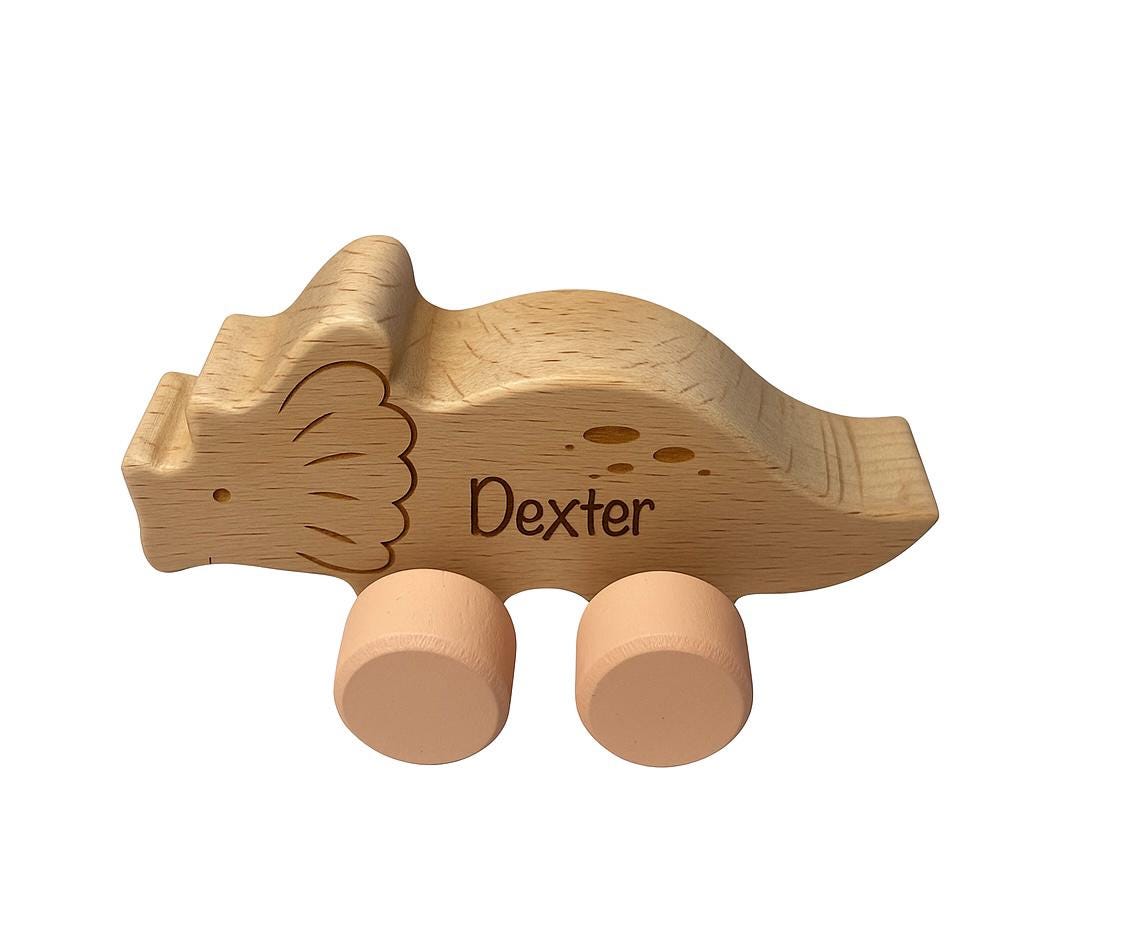 Personalised Wooden Dinosaur Toys